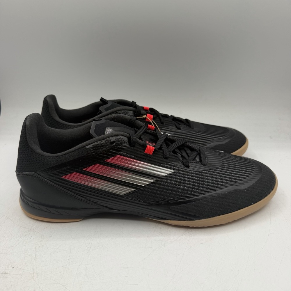 Adidas F50 League IN Indoor Soccer Shoes Mens Sz 11 Black Red Sneakers IE1227